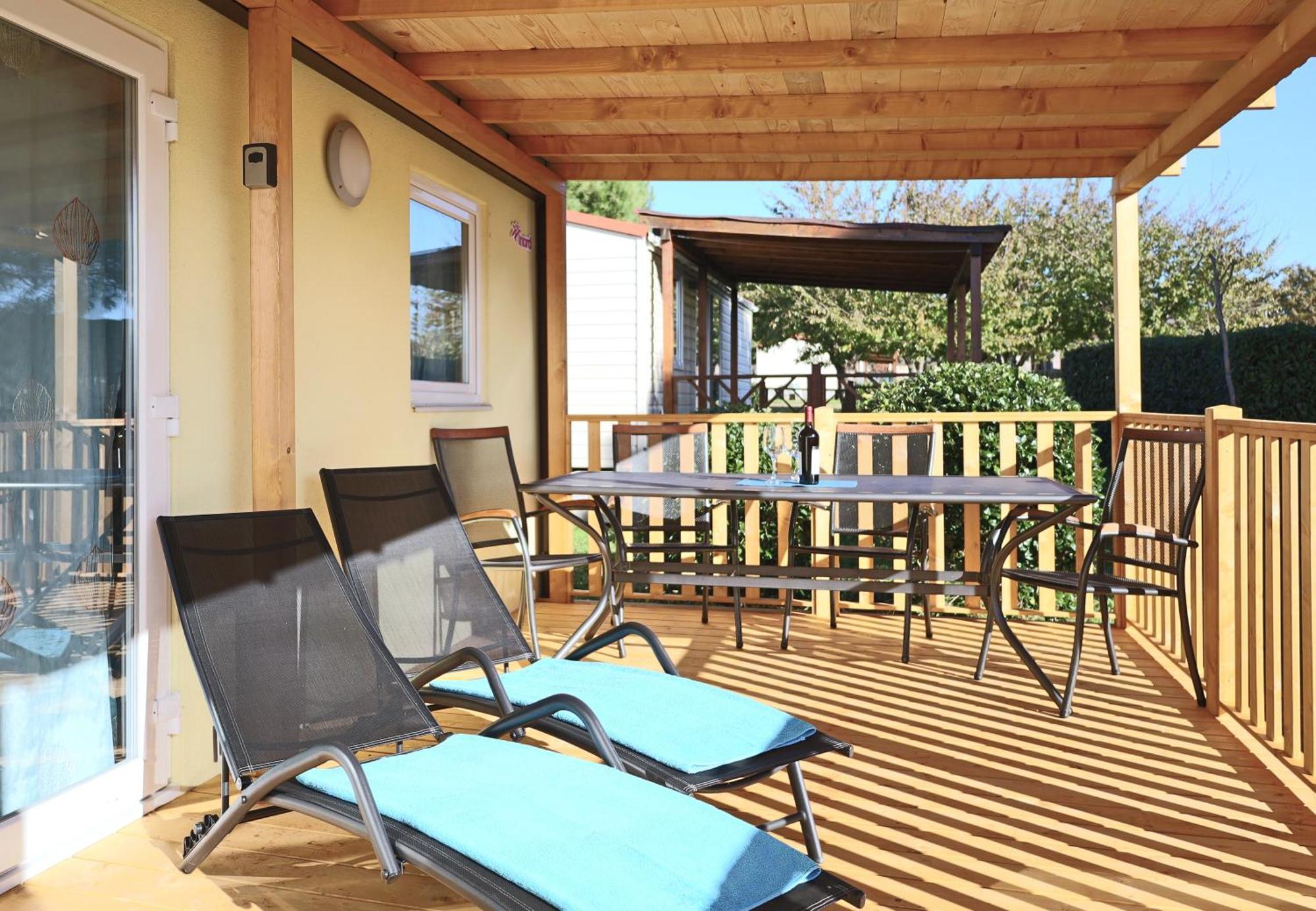 Panorama Mobile Homes In Camping Park Umag Buitenkant foto
