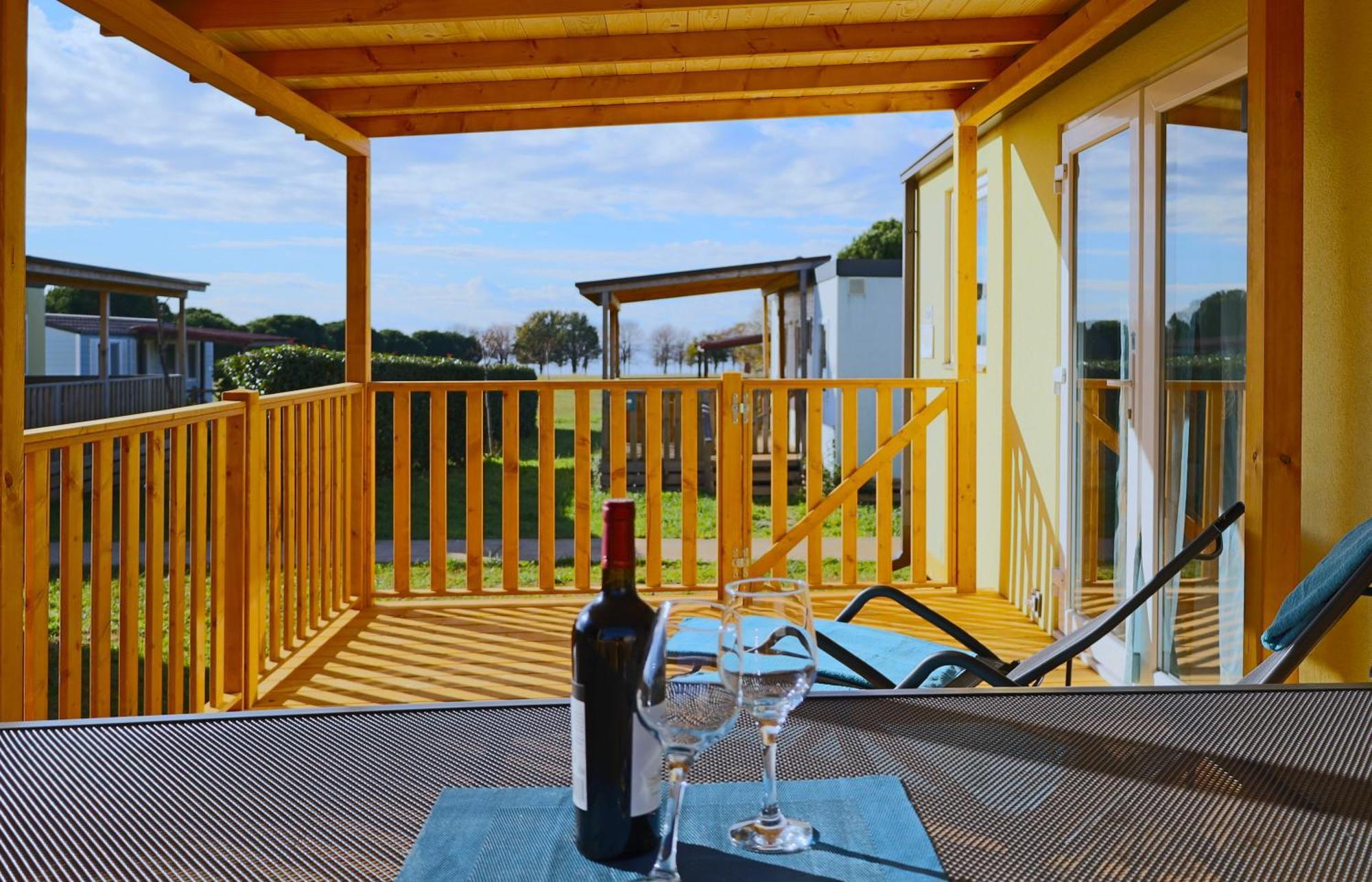 Panorama Mobile Homes In Camping Park Umag Buitenkant foto