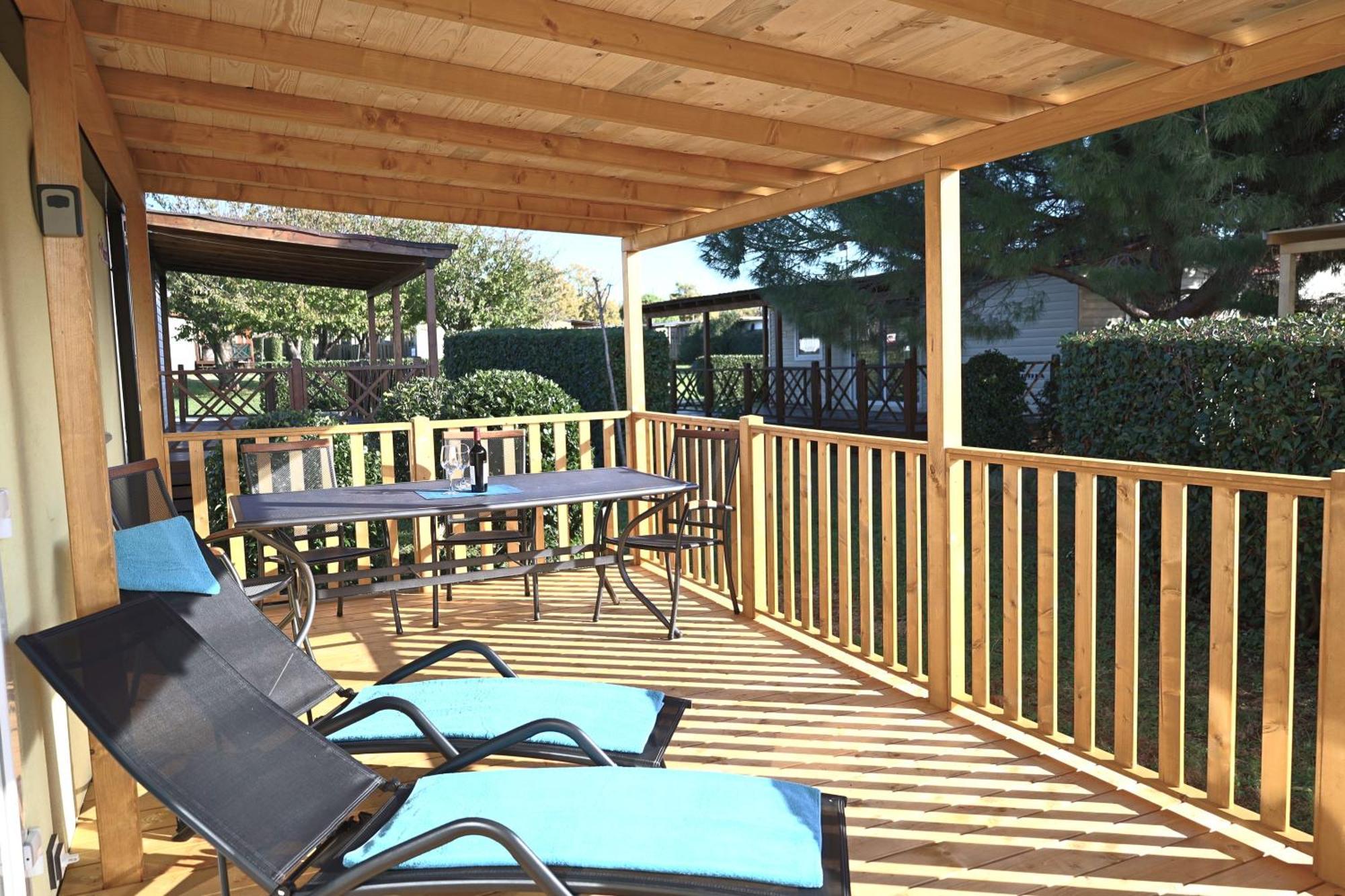 Panorama Mobile Homes In Camping Park Umag Buitenkant foto
